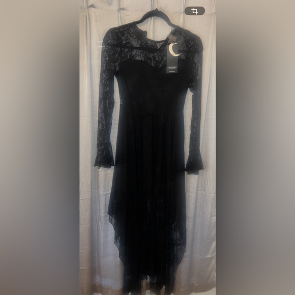 Killstar shadow figure maxi lace dress xs - Picture 3 of 7